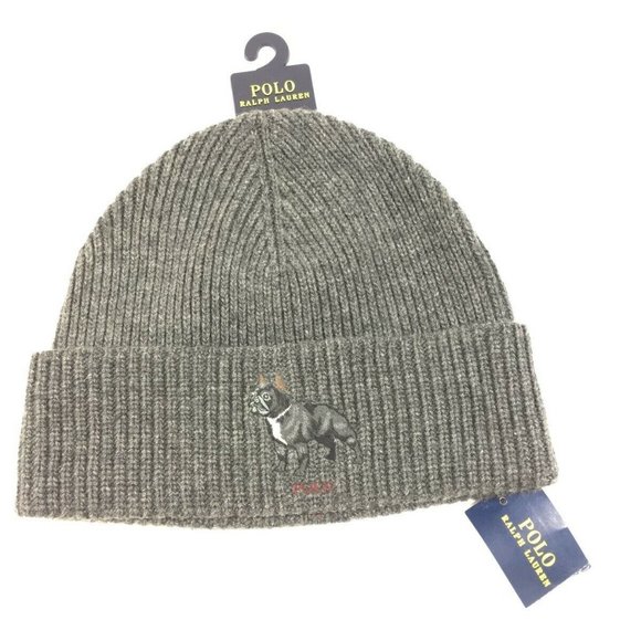 Polo Ralph Lauren French Bulldog Beanie 